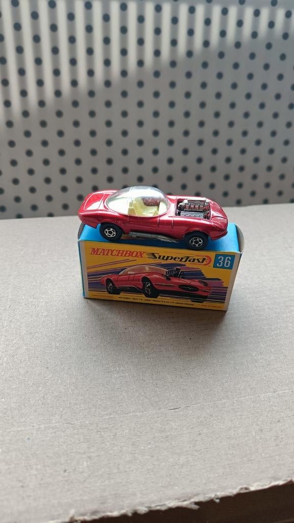Boîte d'allumettes SUPERFAST N 36 Draguar, Hobby & Loisirs créatifs, Voitures miniatures | 1:87, Enlèvement ou Envoi, Matchbox