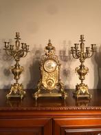 Schouwgarnituur brons, Antiek en Kunst, Ophalen