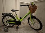 Vélo enfant Puky 18 pouces avec roulettes et panier, Vélos & Vélomoteurs, Enlèvement, Comme neuf, 16 à 20 pouces, Stabilisateurs