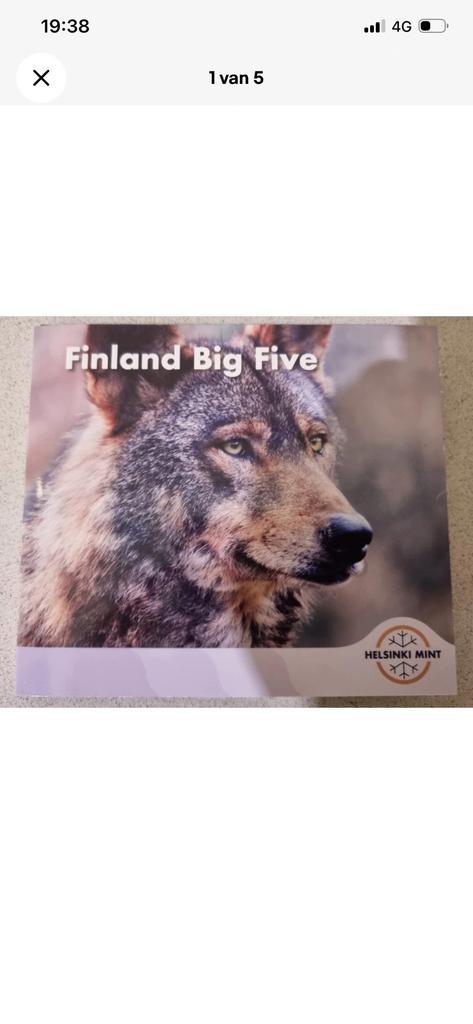 Finland big five jaarset set world money fair berlin 2026, Postzegels en Munten, Munten | Europa | Euromunten, Finland, Ophalen of Verzenden