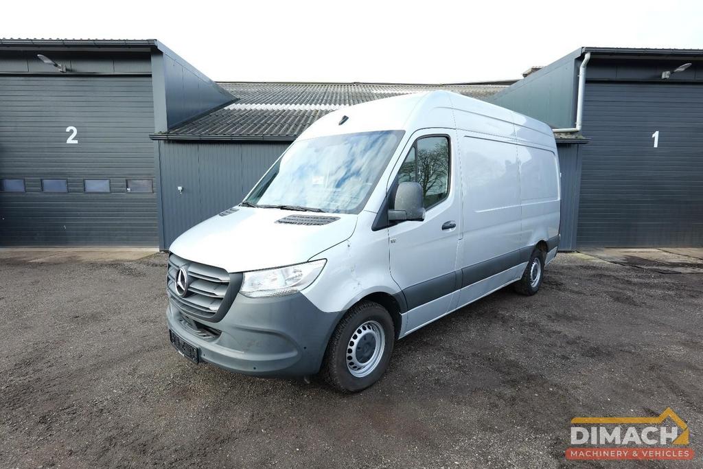 Mercedes-Benz 315 CDI Sprinter L2H2 - zilvergrijs - automaat, Auto's, Automaat, Mercedes-Benz, Diesel, Zilver of Grijs