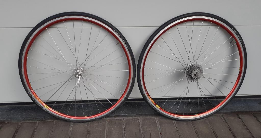 Wielset Mavic cxp33 shimano ultegra, Fietsen en Brommers, Fietsonderdelen, Ophalen, Gebruikt, Racefiets, Wiel