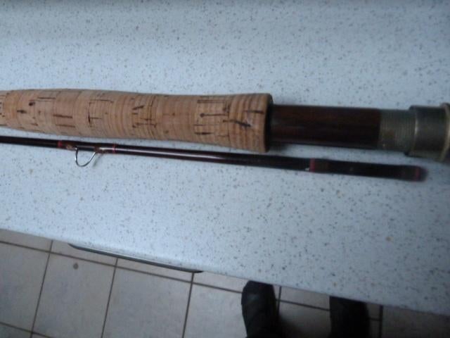 Vliegvishengel, Watersport en Boten, Hengelsport | Vliegvissen, Ophalen of Verzenden, Gebruikt, Werphengel