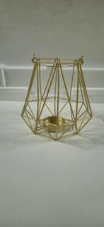 Theelicht houder goudkleurig, Ophalen