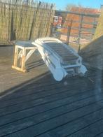 Gratis lig stoel en bank +gewichten+spiegel (oud), Tuin en Terras, Ophalen, Gebruikt