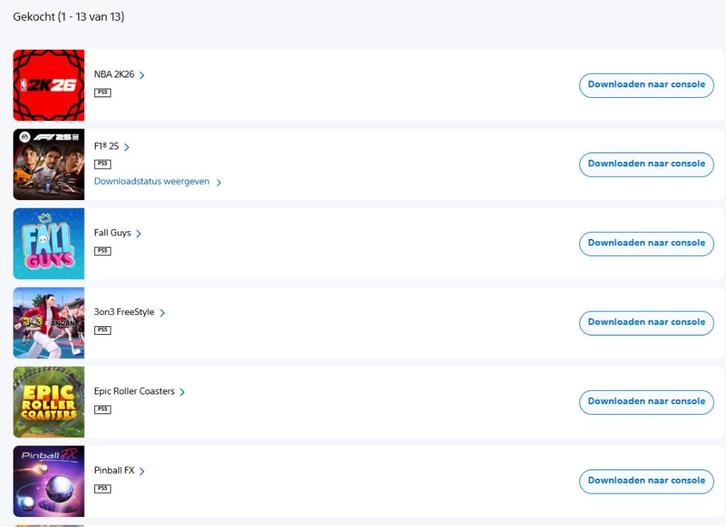 Ps5 account - NBA 2K26 - EA25 - F1 25, Consoles de jeu & Jeux vidéo, Jeux | Sony PlayStation 5, Neuf, Enlèvement