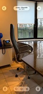 Chaise de bureau Arne Jacobsen, Enlèvement, Utilisé, Noir, Cuir