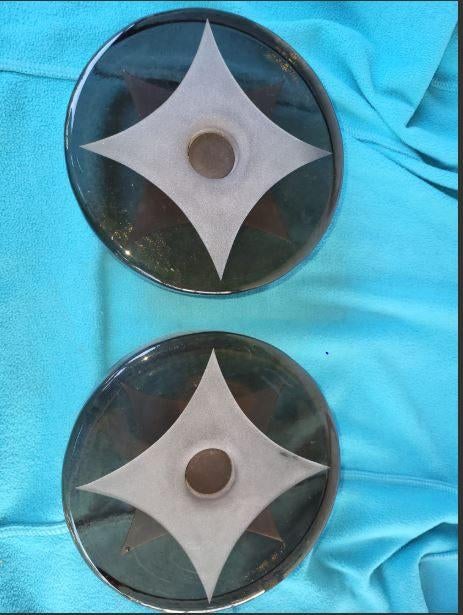 space age deurgreep Seguso Vetri push pull mid-century nr.5, Collections, Enlèvement, Maison et Meubles