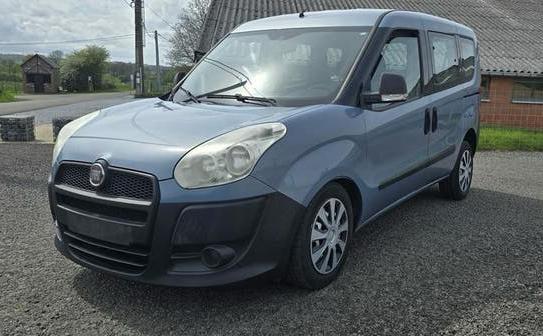 FIAT Doblo 1.4i Cargo Maxi Anne 2012 Euro 5, Auto's, Fiat, Euro 5, Monovolume, Doblo, Blauw