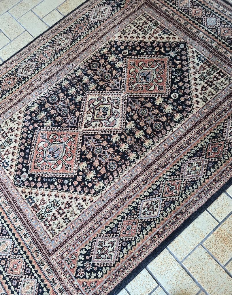 Vintage Super Keshan-tapijt 200x142 Perzisch tapijt MOET WEG, Huis en Inrichting, Stoffering | Tapijten en Vloerkleden, Ophalen