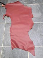 Cuir tanné végétal belge brun-rouge (lot 08), Hobby & Loisirs créatifs, Tissus & Chiffons, Enlèvement ou Envoi