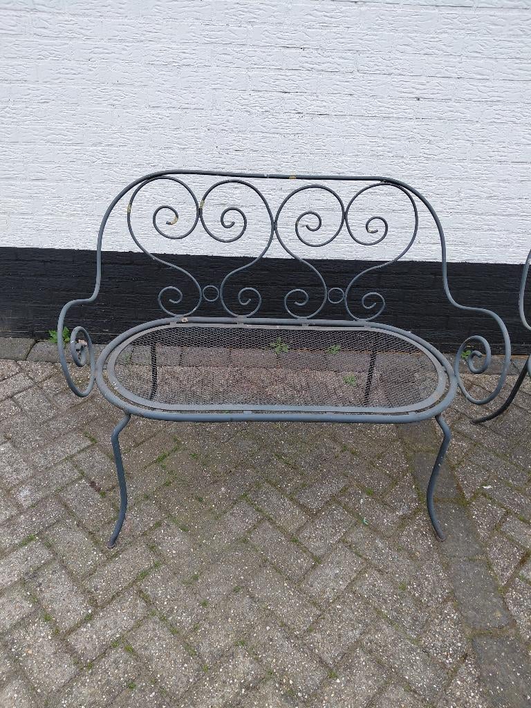 Tuin bankjes, Jardin & Terrasse, Terrasses, Enlèvement, Utilisé, Autres matériaux