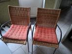 4 rieten stoelen, Huis en Inrichting, Stoelen, Ophalen