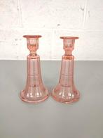 Duo art deco Luxval kandelaars, Enlèvement ou Envoi