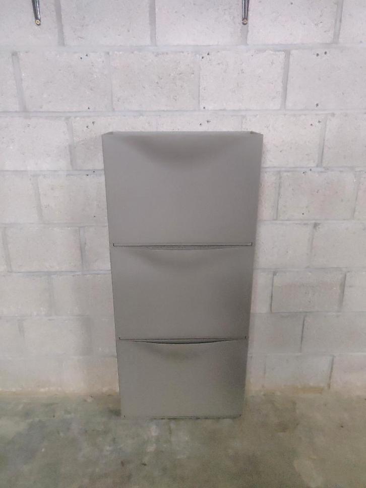 3x TRONES schoenenkast IKEA grijs, Huis en Inrichting, Kasten | Schoenenkasten, Gebruikt, Ophalen of Verzenden
