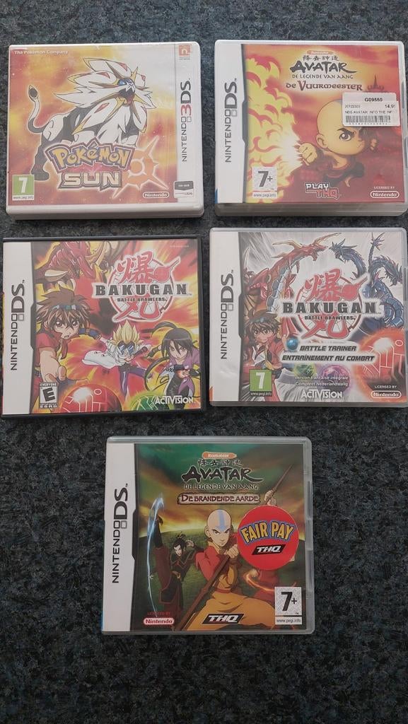 Lot van 5 games ., Ophalen of Verzenden