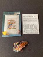 Patroon voor een kaartje + restjes DMC draad, Hobby & Loisirs créatifs, Broderie & Machines à broder, Enlèvement ou Envoi, Comme neuf