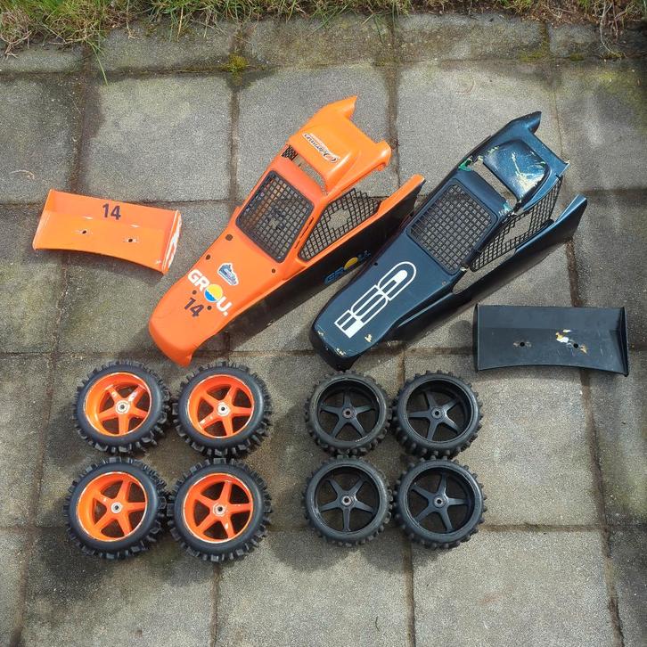 FG Marder wielen, kappen, spoilers deels goed & deels slecht, Hobby & Loisirs créatifs, Modélisme | Radiocommandé & Téléguidé | Voitures