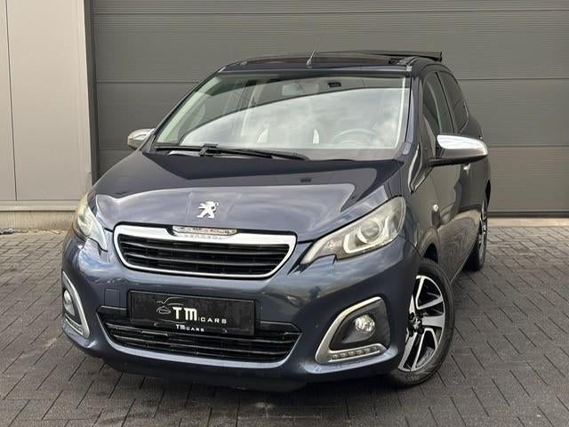 Peugeot 108 benzine open dak, Auto's, Peugeot, Voorwielaandrijving, 4 zetels, Stof, 1199 cc