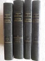 Les Codes Des Belges -1951-4 tomes, Livres, Enlèvement ou Envoi, Comme neuf, Juridique et Droit