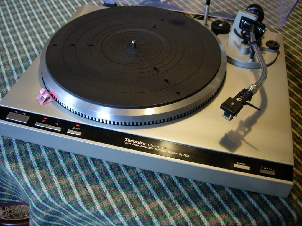 Technics SL-Q33 Direct Drive werkt alleen handmatig, Ophalen, Gebruikt, Platenspeler, Technics