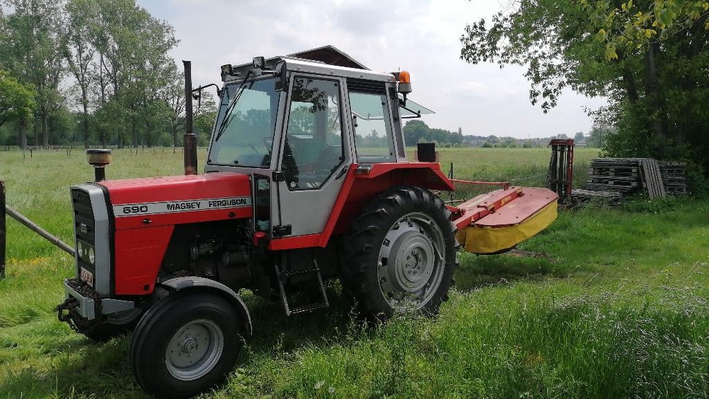 Massey Ferguson 690, Ophalen, 80 tot 120 Pk, Gebruikt, 5000 tot 7500