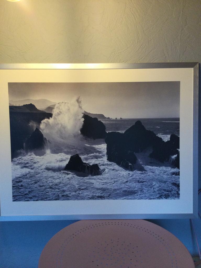 Ruwe zeekaart, Ophalen, Metaal, Schilderij, Zo goed als nieuw