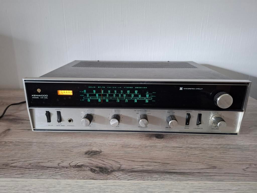 Kenwood tuner ampli KR-33L, TV, Hi-fi & Vidéo, Enlèvement ou Envoi