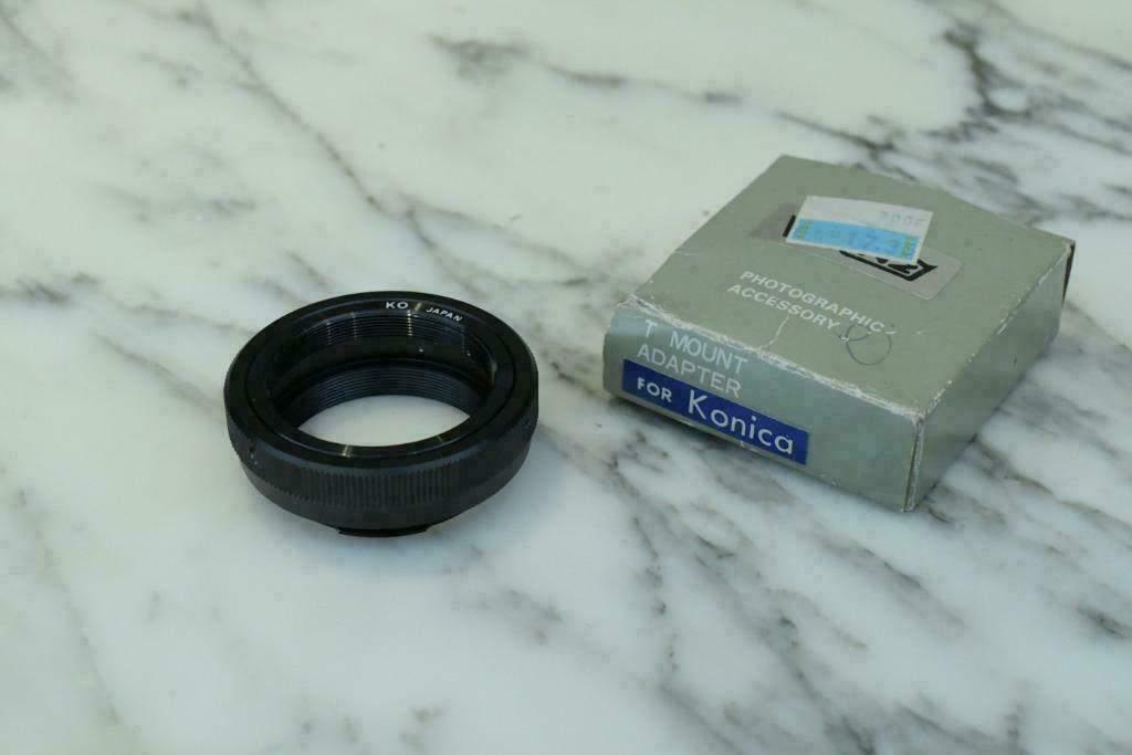Konica T mount adapter van Prinz, Ophalen of Verzenden, Zo goed als nieuw, Overige typen