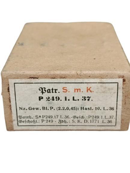 doos voor 7.92 „S.m.K. 1935 cartridges, Verzamelen, Militaria | Tweede Wereldoorlog, Ophalen of Verzenden