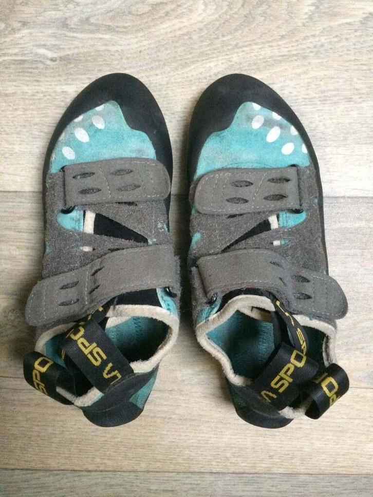 Chaussons d'escalade La Sportiva - taille 36, Sport en Fitness, Klimsport, Gebruikt, Klimsportschoenen, Ophalen of Verzenden