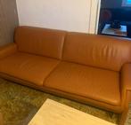 Salon camel kleur 3zit echt leder, Ophalen, Zo goed als nieuw