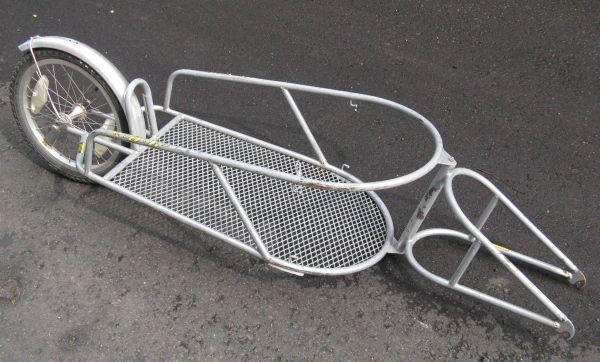 Fietsbagagewagentje, Fietsen en Brommers, Fietsaccessoires | Aanhangwagens en Karren, Gebruikt, Bagagekar, 40 tot 60 kg, Ophalen