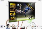 FF - Jago - Gemotoriseerd projectiescherm, TV, Hi-fi & Vidéo, Accessoires pour projecteurs, Enlèvement, Neuf