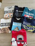 7 longsleeves maat 134/140, Enlèvement ou Envoi, Utilisé, Garçon, Chemise ou À manches longues