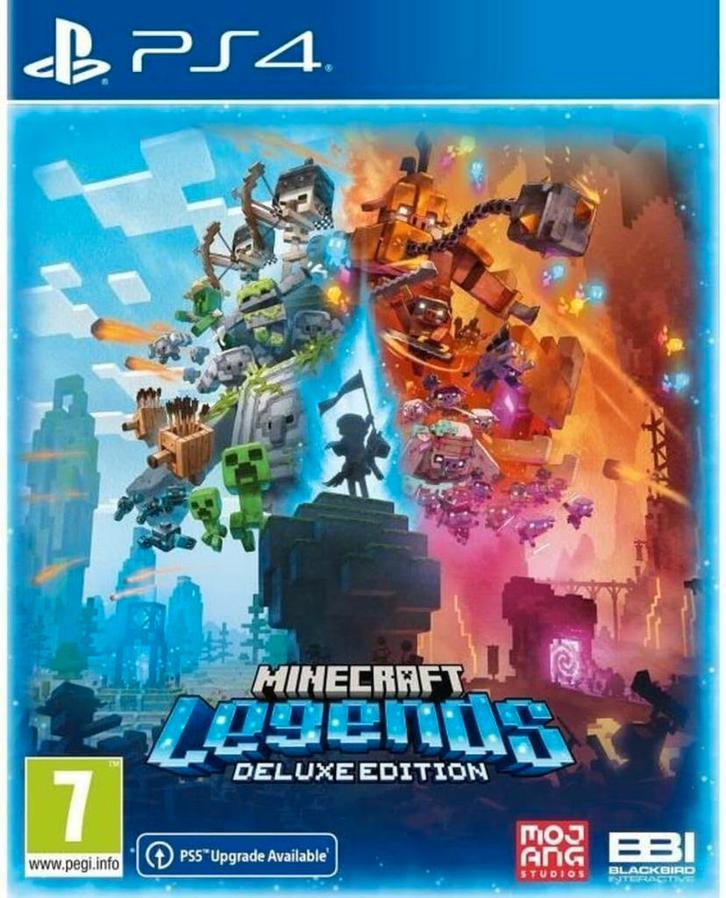 Neuf - Minecraft Legends - Deluxe Edition - PS4 (Up PS5), Consoles de jeu & Jeux vidéo, Jeux | Sony PlayStation 4, Neuf, Plateforme
