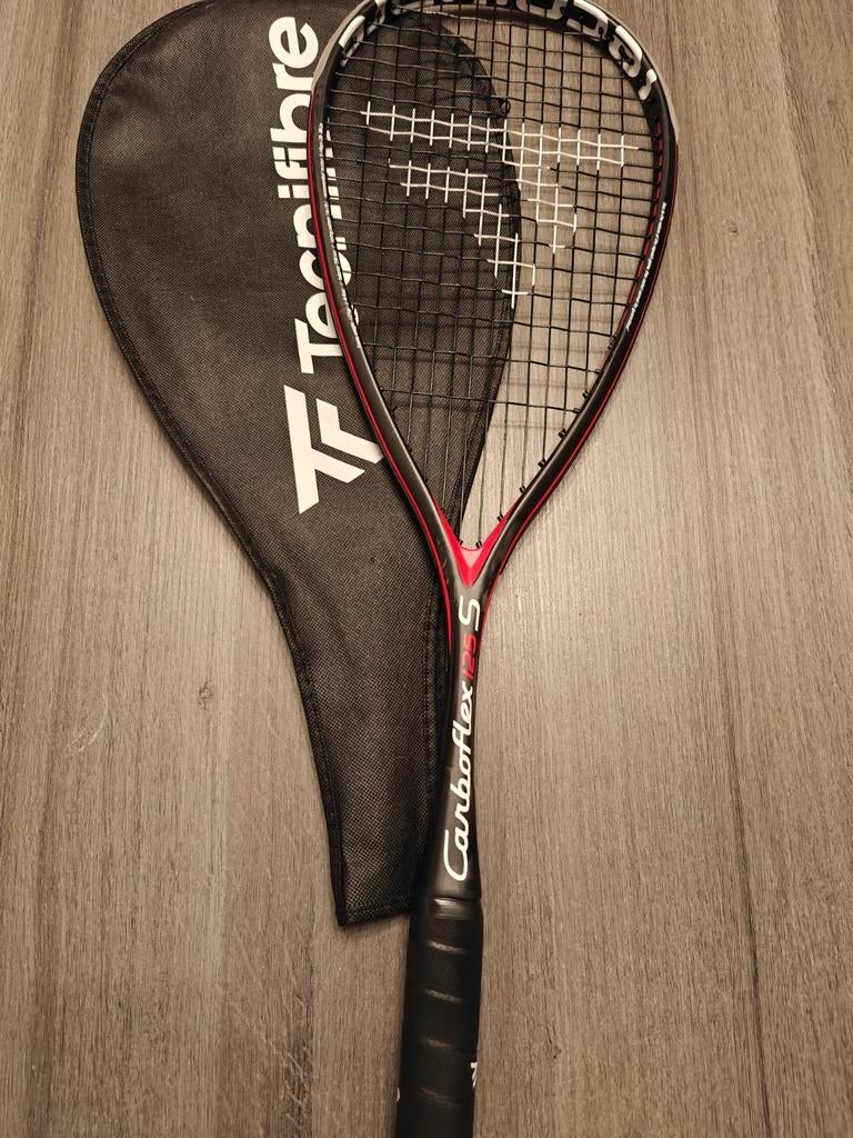 Squash raket Tecnifibre, Sport en Fitness, Squash, Ophalen, Nieuw, Racket, Met hoes