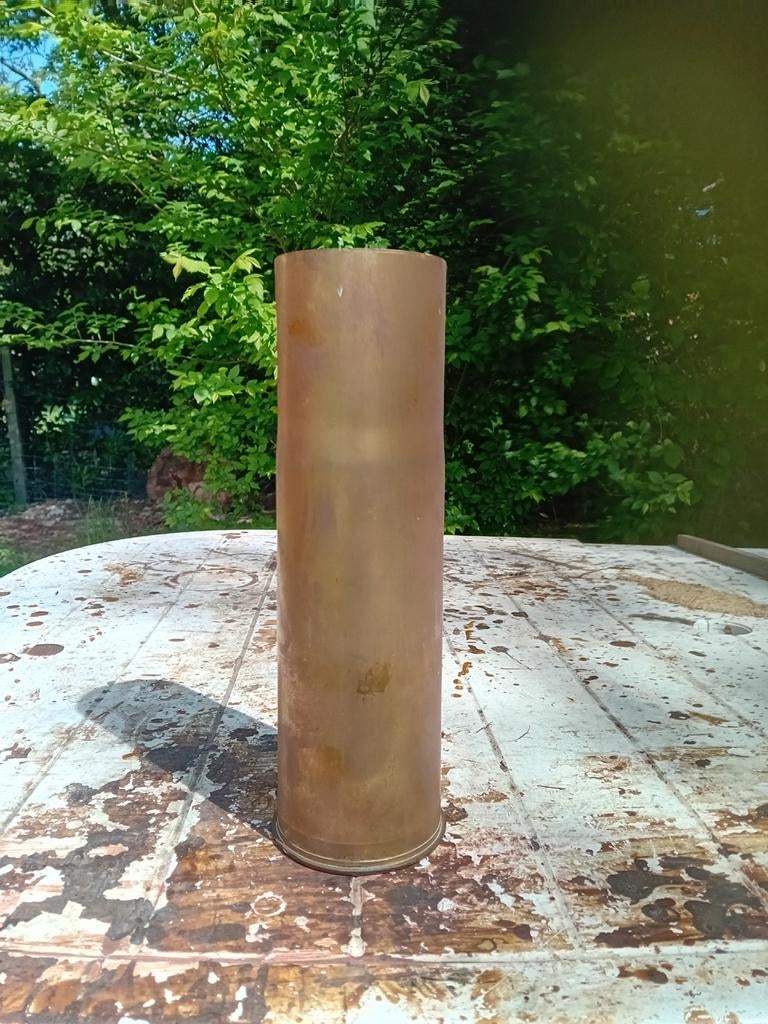 Obus huls ww2 USA M5A1 75mm para houwitser, Verzamelen, Ophalen of Verzenden
