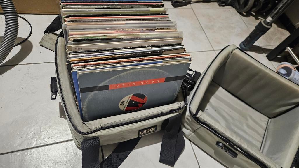 Lp s dj  en draagtas, Ophalen of Verzenden