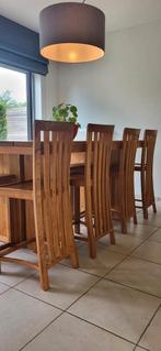 Eettafel + stoelen, Ophalen