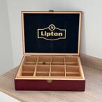 Lipton houten theedoos, Ophalen, Opbergdoos