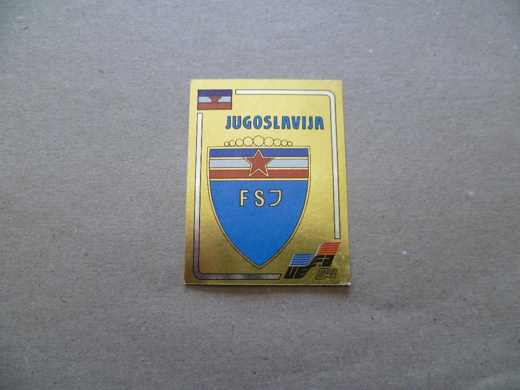 Panini voetbal stickers Football EURO 84 plaatjes images 111, Envoi, Comme neuf, Autocollant