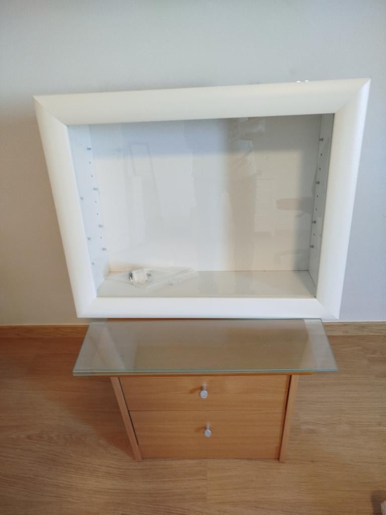 Wandkast, Ophalen, Glas