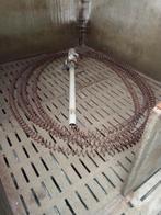 tarière d'alimentation, Enlèvement