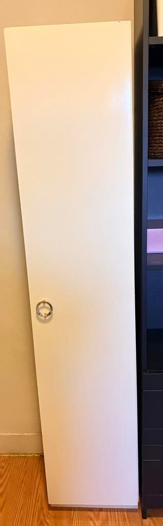 Armoire à colonne blanche brillante, 25 à 50 cm, 5 tiroirs ou plus, Enlèvement, Utilisé