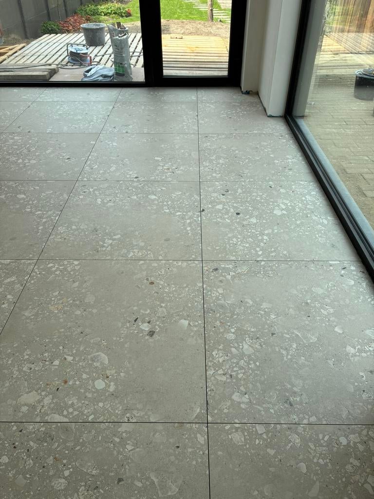 Keramische vloertegel  90 x 90 x 0,9 12m2, Huis en Inrichting, Stoffering | Behang, Ophalen