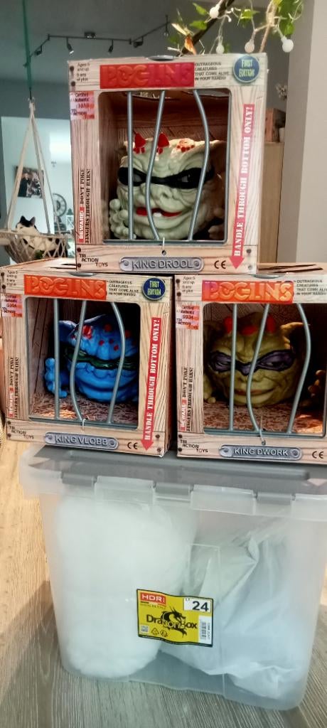 Vintage speelgoed /Boglins, Collections, Jouets, Neuf, Enlèvement