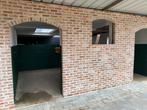 Nieuwe uitloop stalling., Stalling, 2 of 3 paarden of pony's