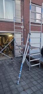 Aluminium stelling 4m., Ophalen