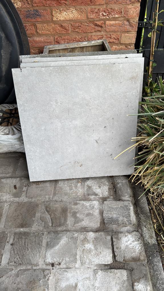 Effe tegel, Tuin en Terras, Ophalen, Nieuw, Terrastegels